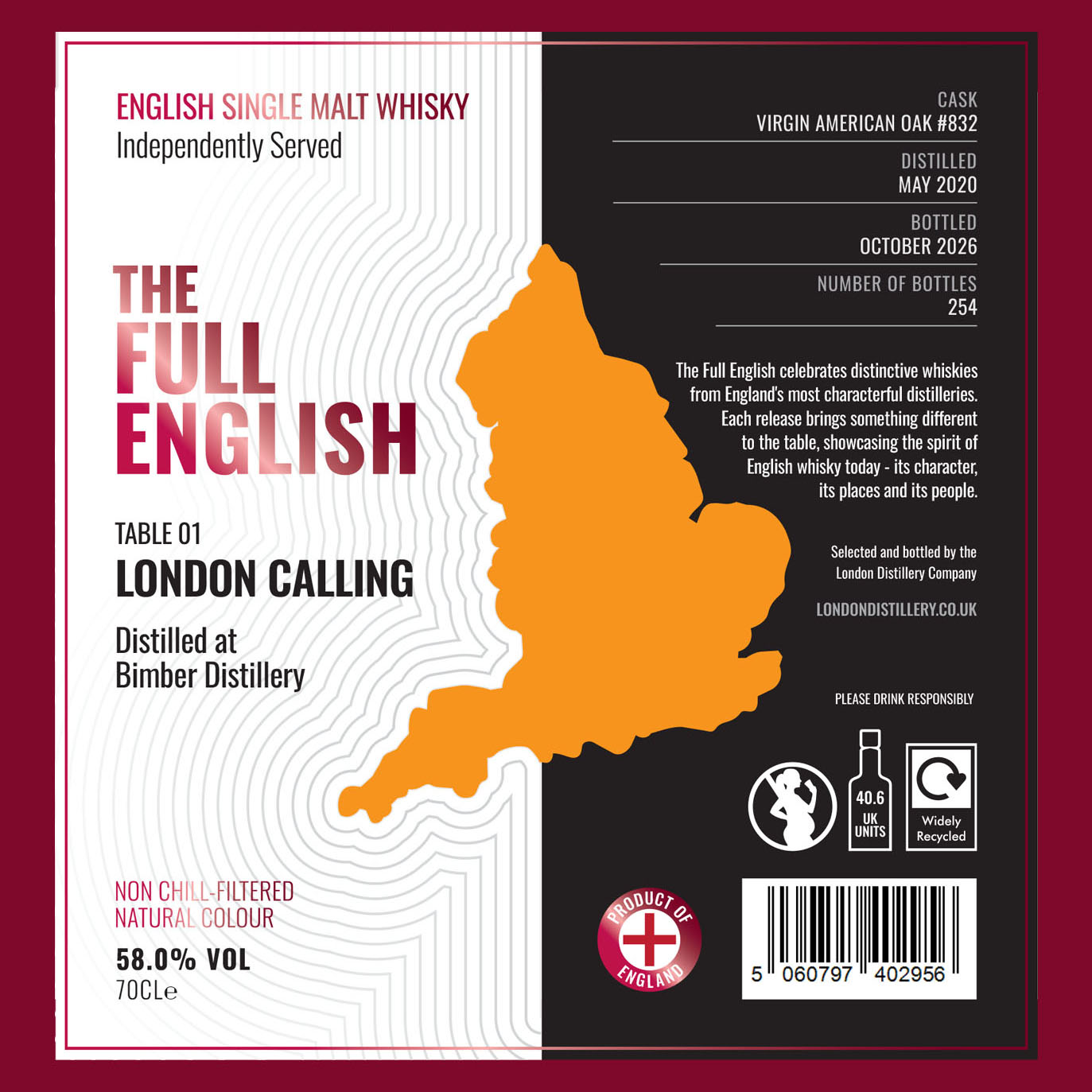 The Full English - London Calling - Bimber